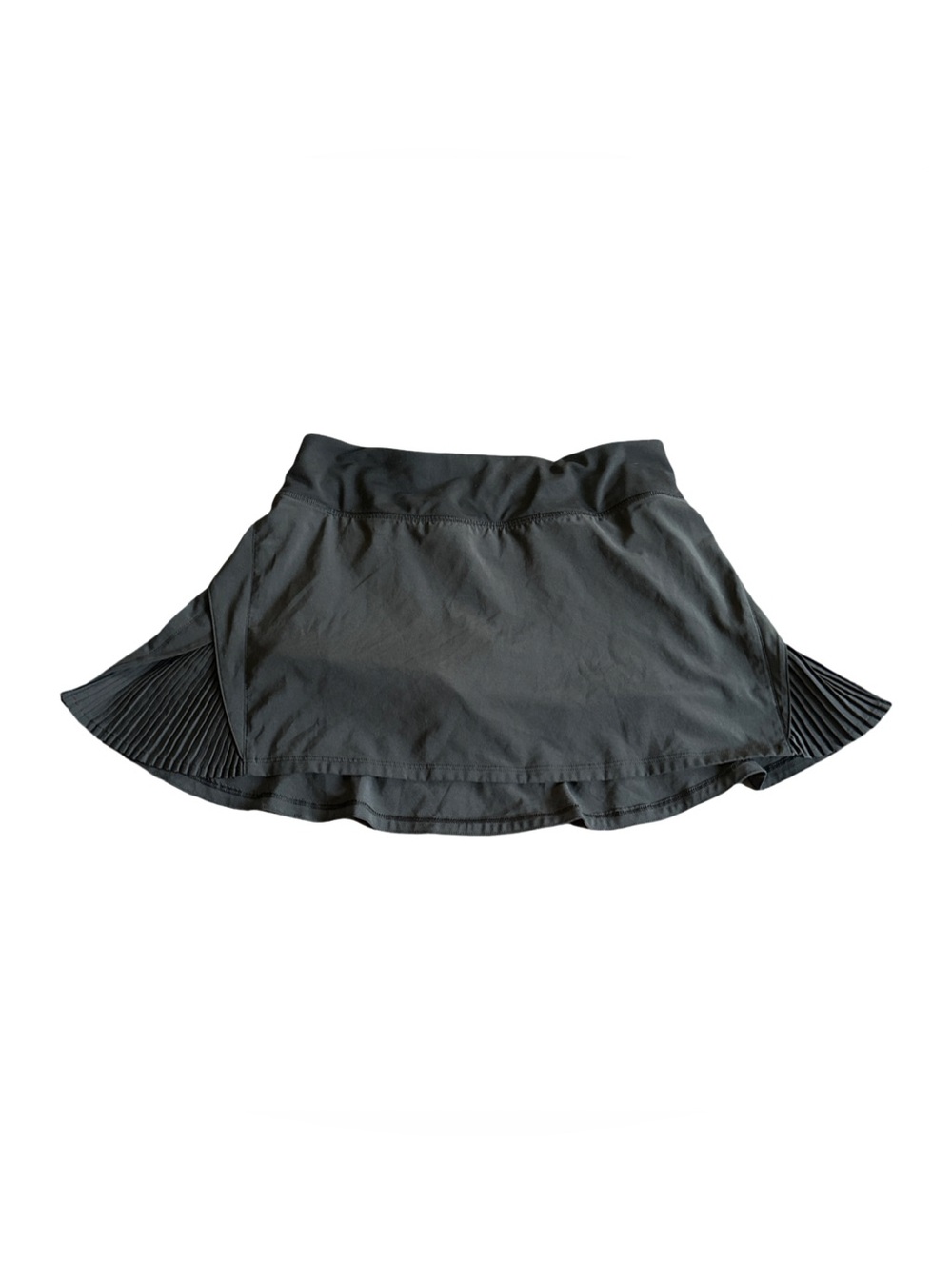 lululemon athletica Black Pleated-Side Skort